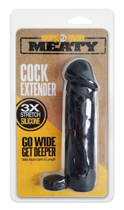 Meaty Cock Extender Black